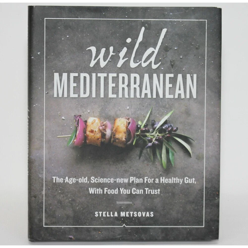 WILD MEDITERRANEAN New Plan for Healthy Gut, Stella Metsovas 2017 HC/DJ Cookbook